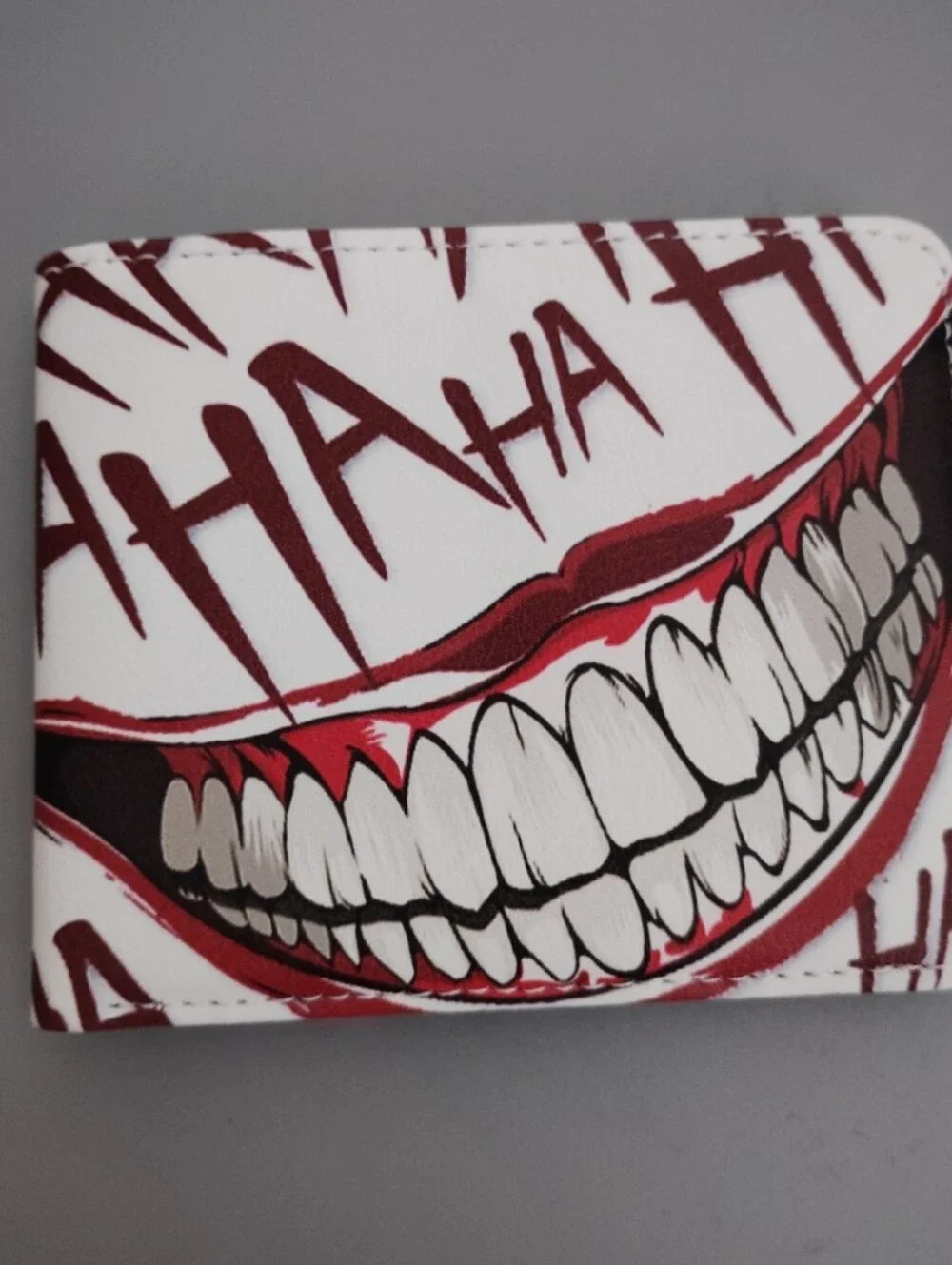New batman joker dc comic anime manga leather Wallet